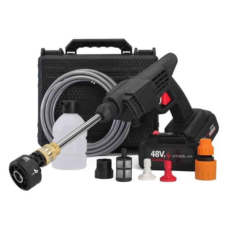 🚿 Hidrolavador 6 Chorros + Linterna Minera
