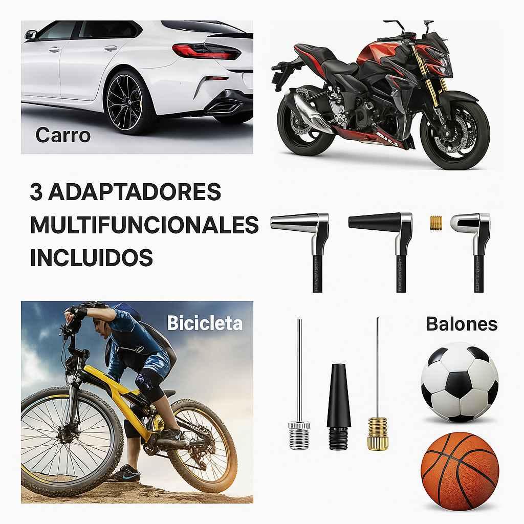 🚗 [PROMO] Compresor de Aire Portátil Digital