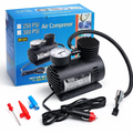 Compresor de Aire Portátil 12V – Inflado Rápido y Preciso 300 PSI