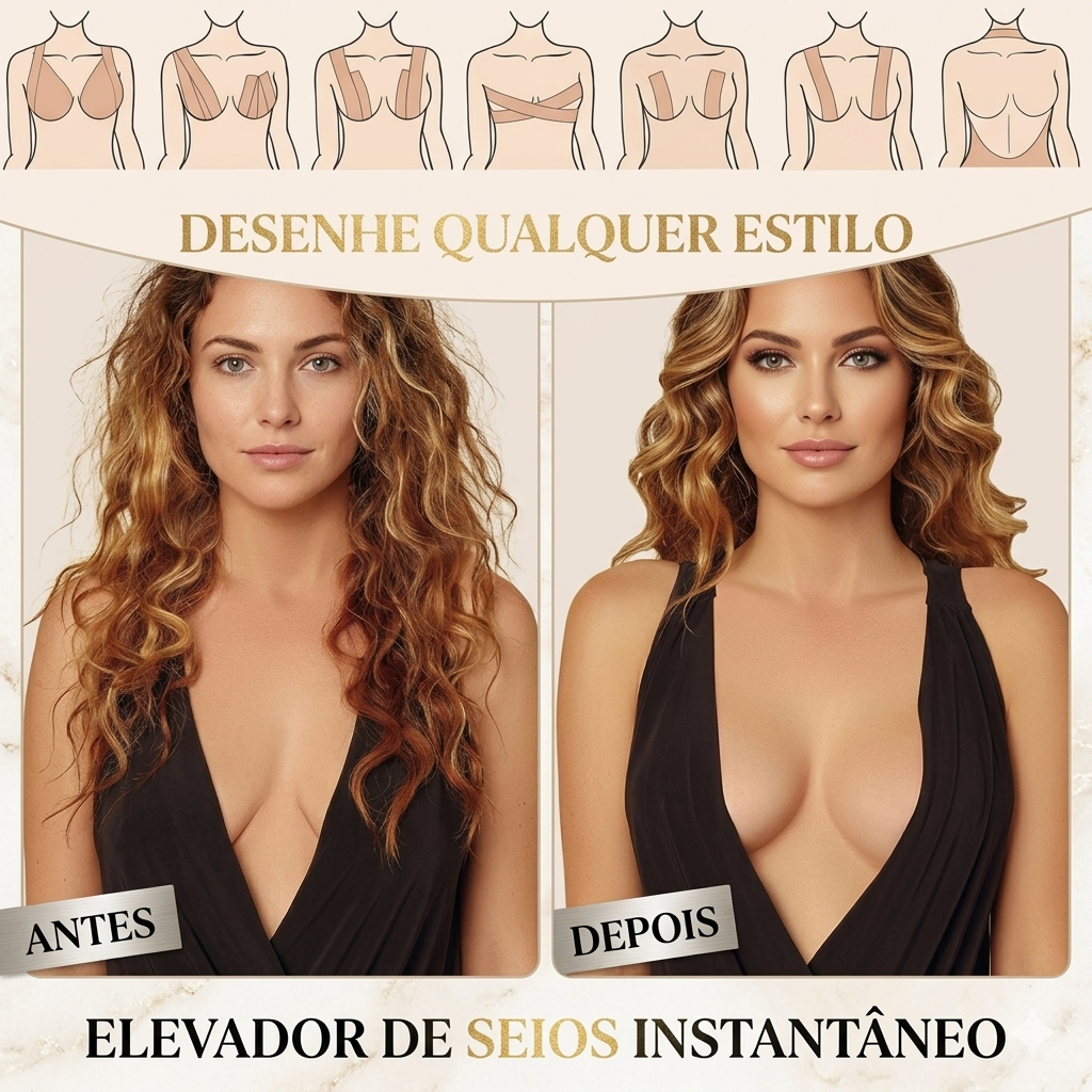 Cinta Adhesiva Levanta Busto Invisible | Efecto Push Up Natural + Soporte Firme Todo el Día